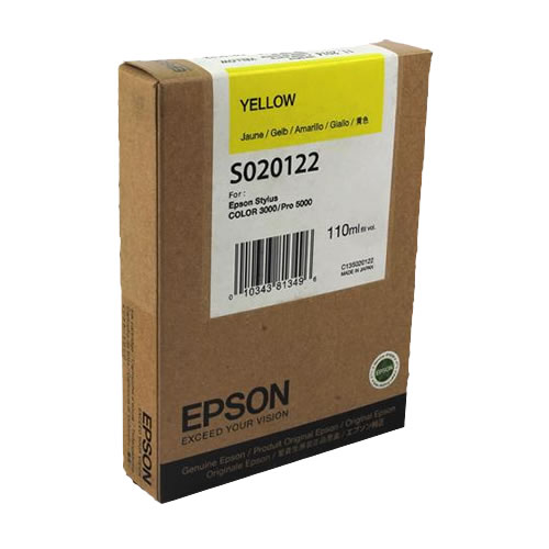 Tinteiro Original Epson S020122 Amarelo