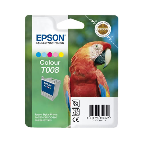 Tinteiro Original Epson T008 Cor