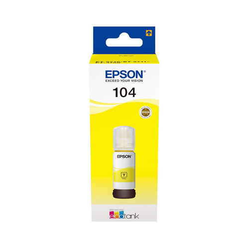 Tinteiro Orig. Epson EcoTank 104 70ml Amarelo