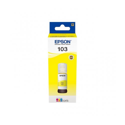 Tinteiro Original Epson EcoTank 103 Amarelo