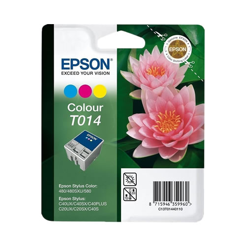 Tinteiro Original Epson T014 Cor