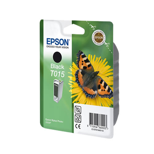Tinteiro Original Epson T015 Preto