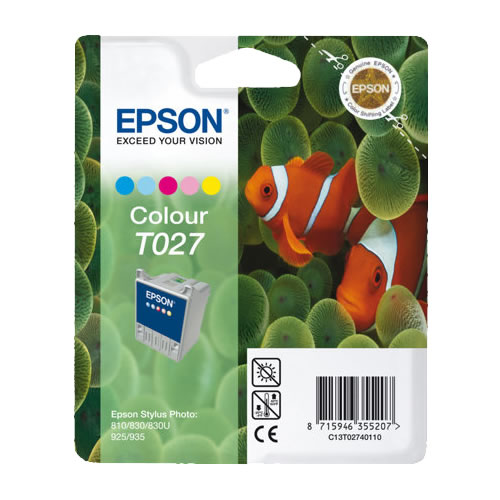 Tinteiro Original Epson T027 Cor