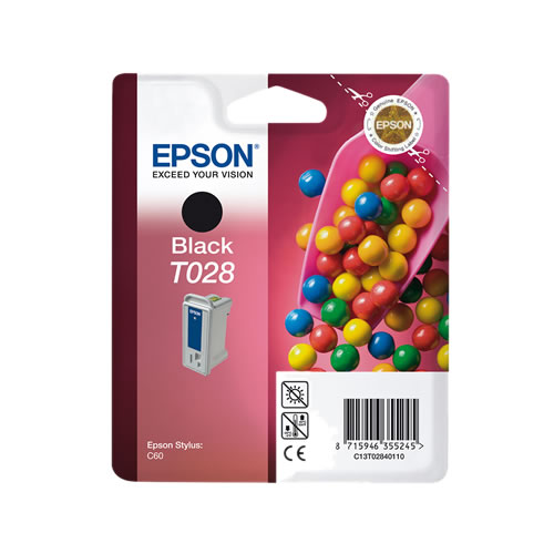 Tinteiro Original Epson T028 Preto