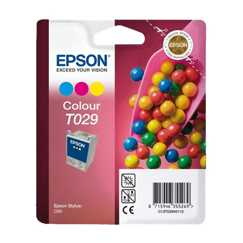 Tinteiro Original Epson T029 Cor