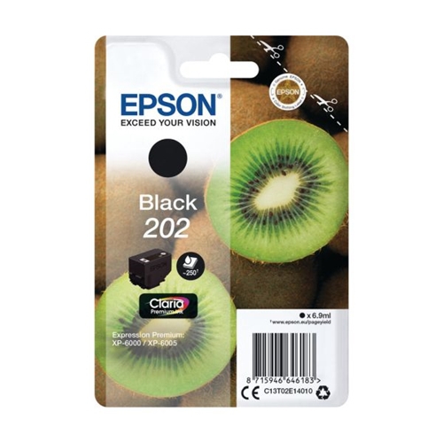 Tinteiro Original Epson 202 Preto