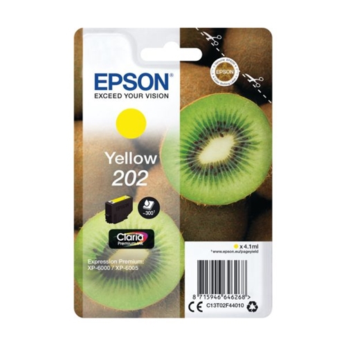 Tinteiro Original Epson 202 Amarelo