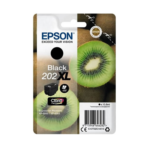 Tinteiro Original Epson 202 XL Preto