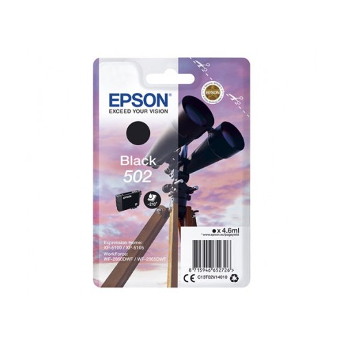 Tinteiro Original Epson 502 Preto