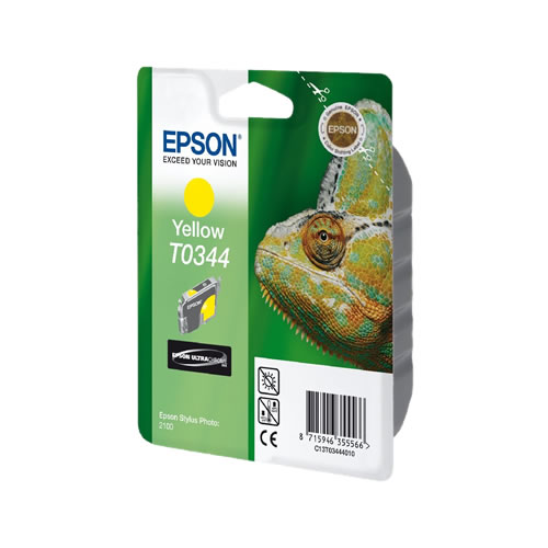 Tinteiro Original Epson T0344 Amarelo