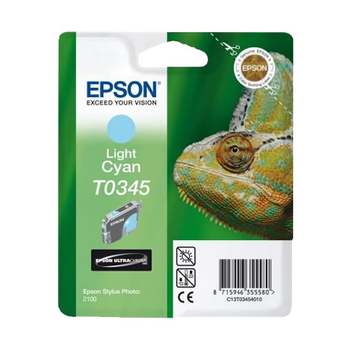 Tinteiro Original Epson T0345 Ciano Claro