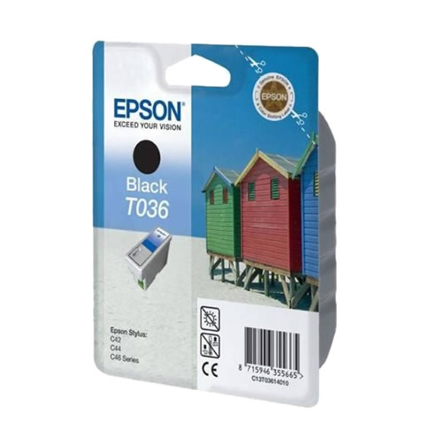 Tinteiro Original Epson T036 Preto