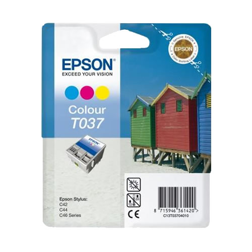 Tinteiro Original Epson T037 Cor
