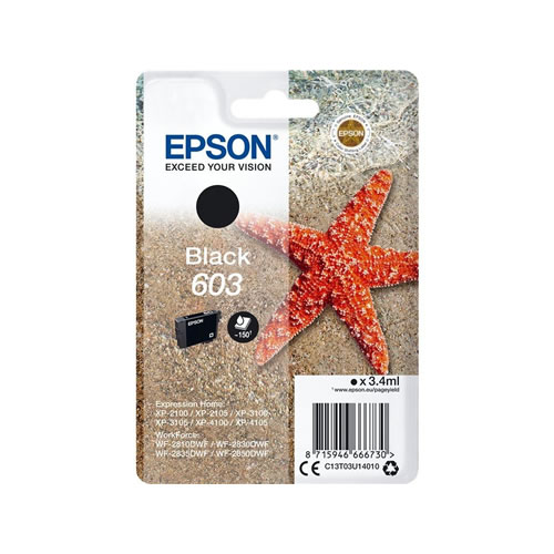 Tinteiro Original Epson 603 Preto