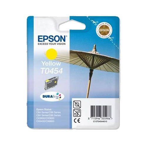 Tinteiro Original Epson T0454 Amarelo