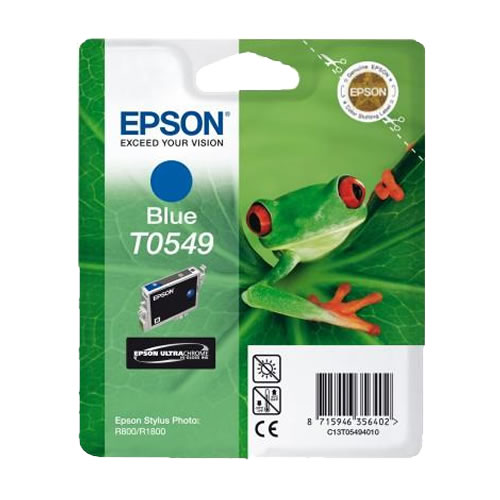 Tinteiro Original Epson T0549 Ciano Escuro