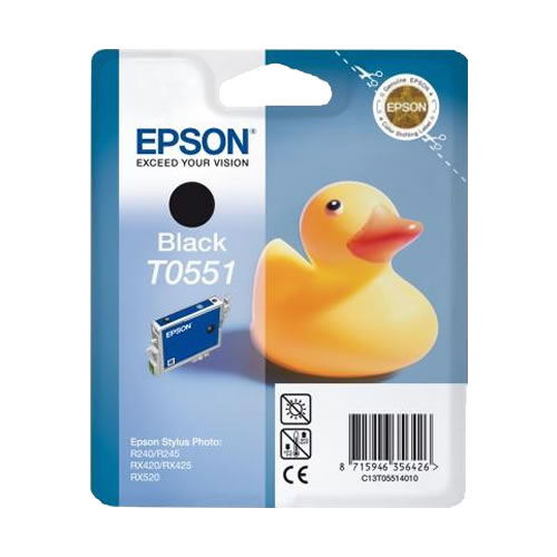 Tinteiro Original Epson T0551 Preto