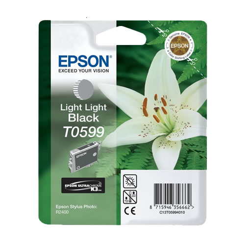 Tinteiro Original Epson T0599 Cinzento Claro