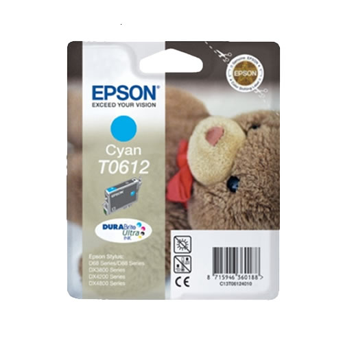Tinteiro Original Epson T0612 Ciano