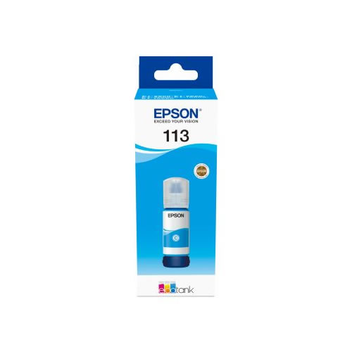 Tinteiro Original Epson EcoTank 113 70ml Ciano
