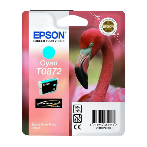 Tinteiro Original Epson T0872 Ciano