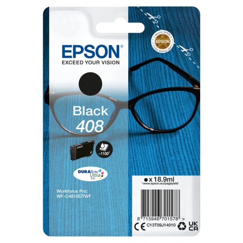 Tinteiro Original Epson 408 Preto