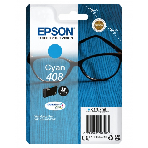 Tinteiro Original Epson 408 Ciano