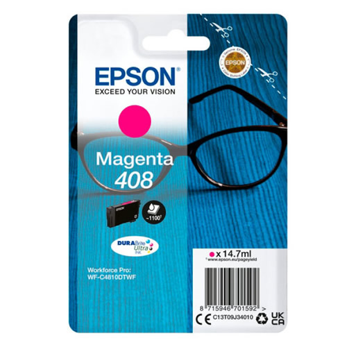 Tinteiro Original Epson 408 XL Magenta