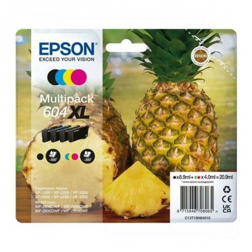 Tinteiro Original Epson 604 XL Pack 4 Cores