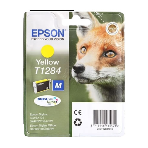 Tinteiro Original Epson T1284 Amarelo
