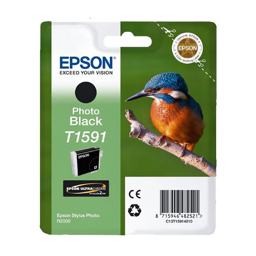 Tinteiro Original Epson T1591 Preto Photo