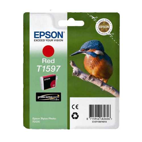 Tinteiro Original Epson T1597 Vermelho