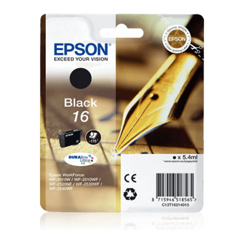 Tinteiro Original Epson 16 Preto