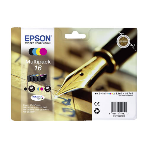 Tinteiro Original Epson 16 Pack 4 cores