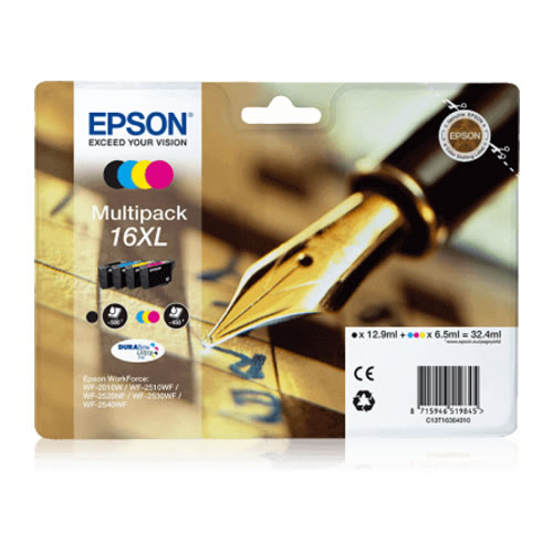 Tinteiro Original Epson 16 XL Pack 4 cores