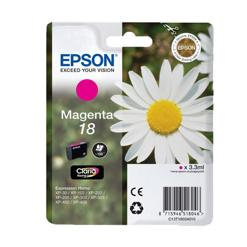 Tinteiro Original Epson T1803 Magenta
