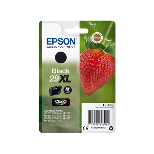 Tinteiro Original Epson 29 XL Preto