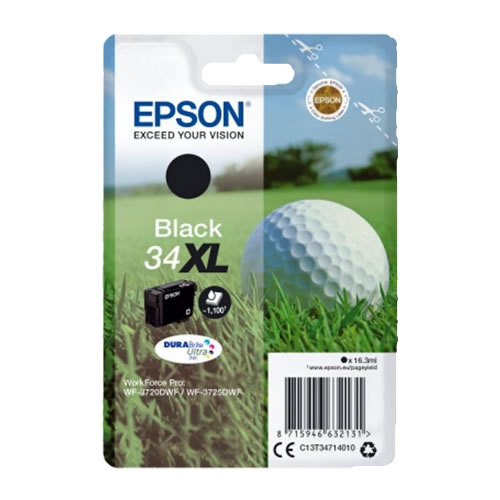 Tinteiro Original Epson 34 XL Preto
