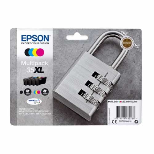 Tinteiro Original Epson 35 XL Pack 4 Cores