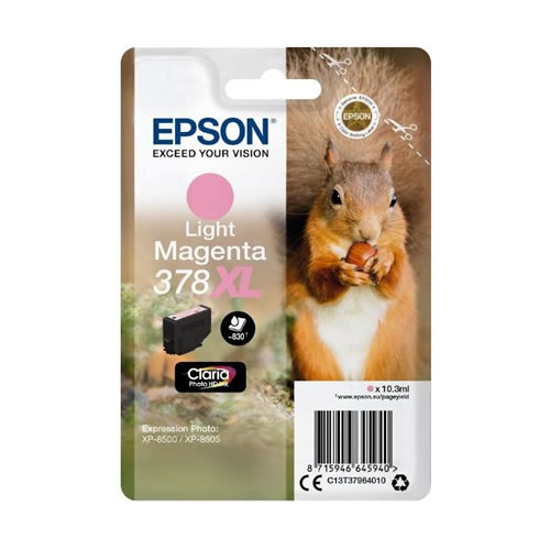 Tinteiro Original Epson 378 XL Magenta Claro