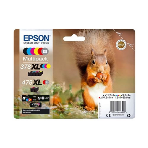 Tinteiro Original Epson 378 XL + 478 XL