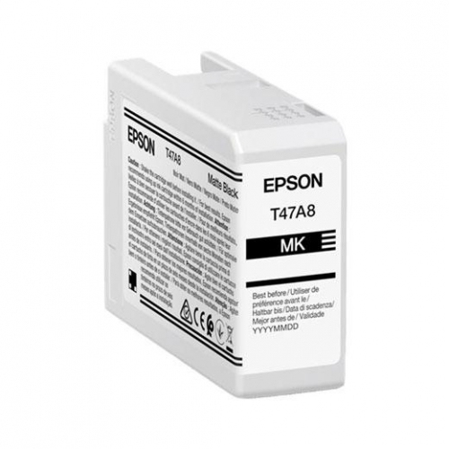Tinteiro Original Epson T47A8 Preto Mate