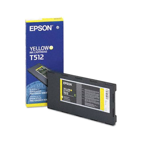 Tinteiro Original Epson T512 Amarelo