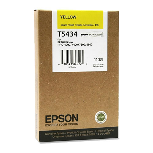Tinteiro Original Epson T5434 Amarelo