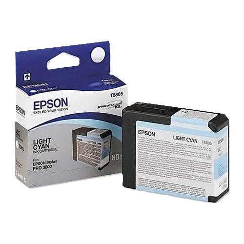 Tinteiro Original Epson T5805 Ciano Claro