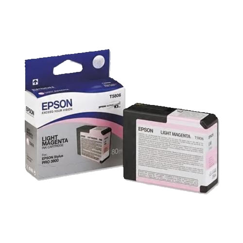Tinteiro Original Epson T5806 Magenta Claro