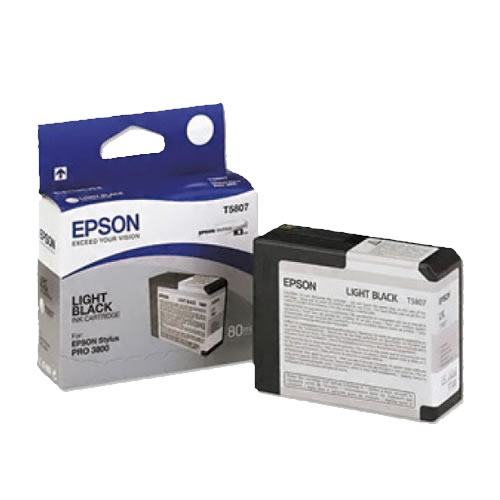 Tinteiro Original Epson T5807 Cinzento