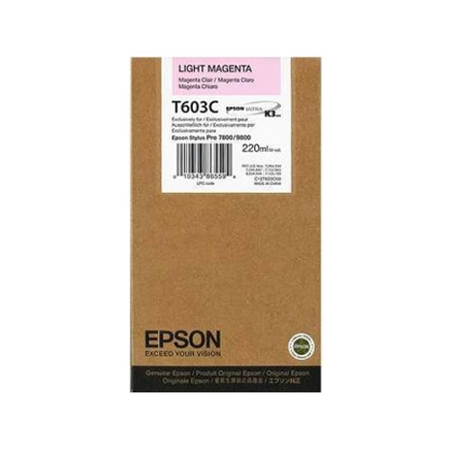 Tinteiro Original Epson T603C Magenta Claro