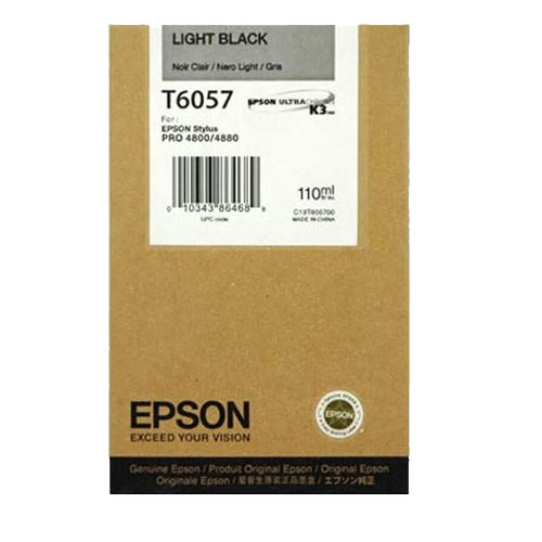 Tinteiro Original Epson T6057 Cinzento