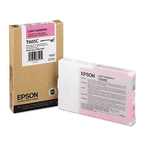Tinteiro Original Epson T605C Magenta Claro Photo